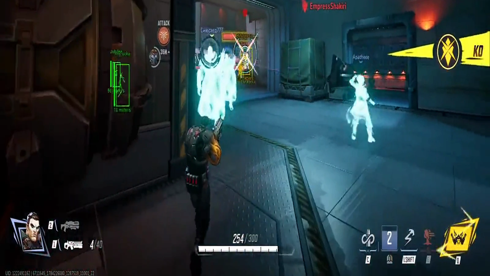 Marvel Rivals aimbot and ESP gameplay capture
