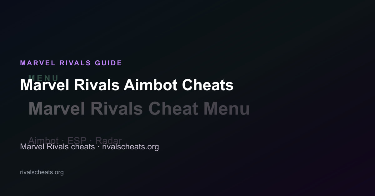rivals aimbot cheats Artwork for rivals aimbot cheats