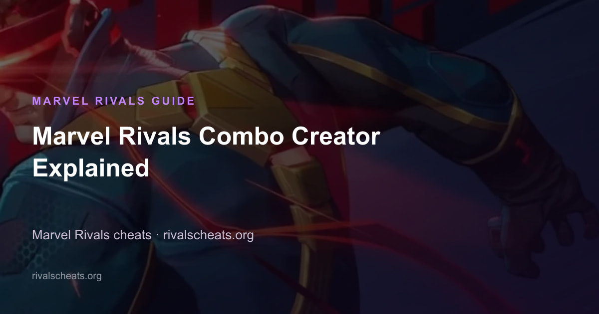 rivals combo creator Artwork for rivals combo creator